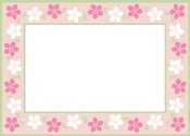 Floral Border Area Rug