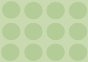 Circles Print Area Rug