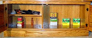 12 Gun Cabinet - Inside View