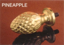 Dynasty Stair Rods Pinapple Finial