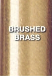 Brushed Brass Finish
