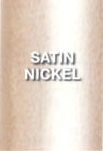 Satin Nickel Finish