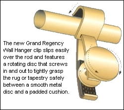 Grand Regency Area Rug, Quilt and Tapestry Wall Hangers