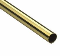 Tubular Polished Brass Rod