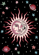 Sun Print Area Rug #3